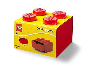 40201730 LEGO Desk Drawer 4 Red - 1