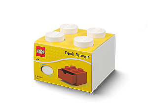 40201735 LEGO Desk Drawer 4 White - 1