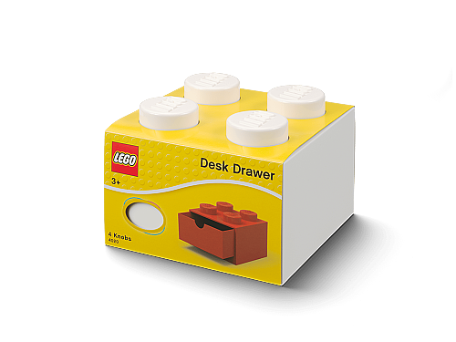 40201735 LEGO Desk Drawer 4 White - 1