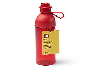 40420001 LEGO Hydration Bottle 0,5L Transparent Red - 1