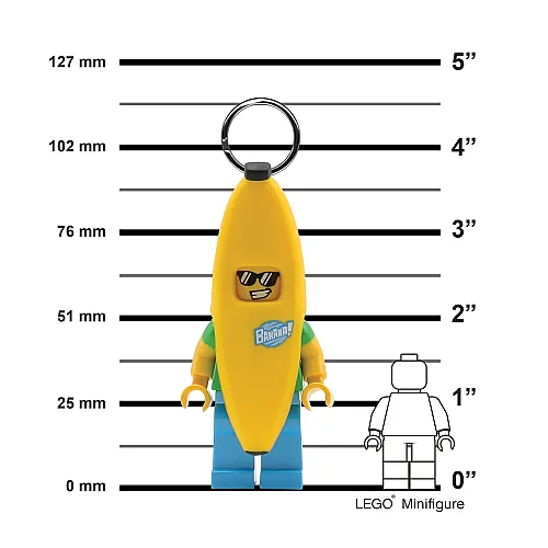 KE118H LEGO® Keychain Light Banana
Guy - 5
