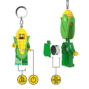 KE242H LEGO® Keychain Light Corn
Cob Guy - 4