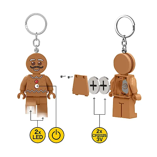 KE182H LEGO® Keychain Light
Gingerbread Man - 4