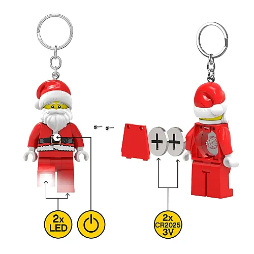 KE189H LEGO® Keychain Light Santa - 3