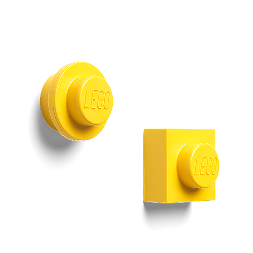 40101732 LEGO Magnet Set Yellow - 2