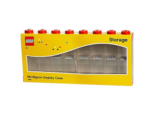 40660001 LEGO Minifigure Display Case 16 Red - 1