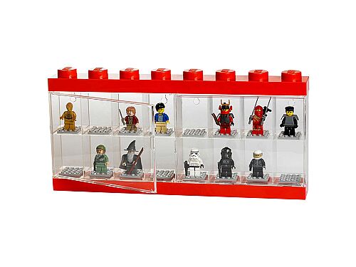 40660001 LEGO Minifigure Display Case 16 Red - 2