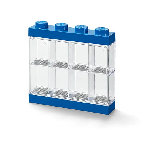40650005 LEGO Minifigure Display Case 8 Blue - 3
