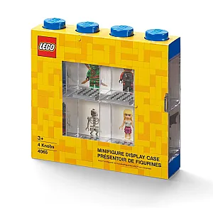 40650005 LEGO Minifigure Display Case 8 Blue - 1