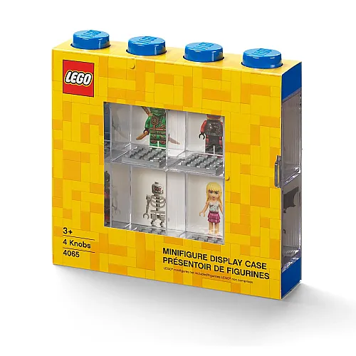 40650005 LEGO Minifigure Display Case 8 Blue - 1