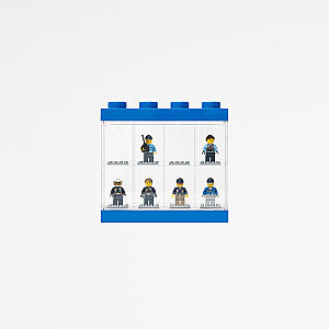 40650005 LEGO Minifigure Display Case 8 Blue - 2