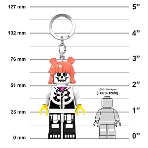KE261H LEGO® Minifigures™ Keychain
Light Skeleton Girl - 6