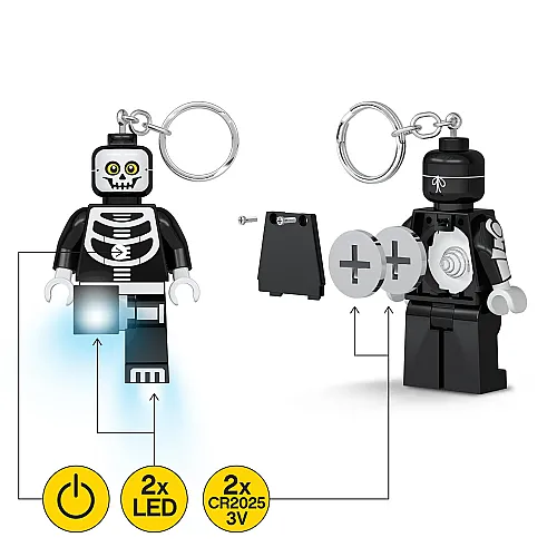 KE137H LEGO® Minifigures™ Keychain
Light Skeleton - 3
