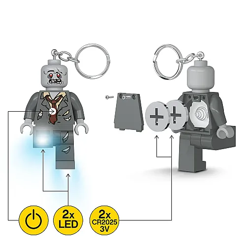 KE135H LEGO® Minifigures™ Keychain
Light Zombie - 4