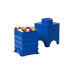 40011731 LEGO Storage Brick 1 Blue - 3