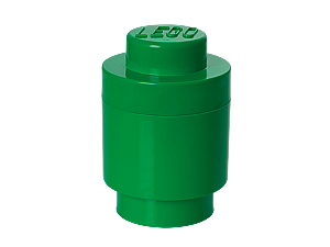 40301734 LEGO Storage Brick 1 Round Green - LEGO®