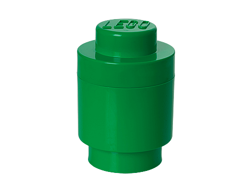 40301734 LEGO Storage Brick 1 Round Green - 1