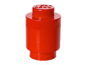 40301730 LEGO Storage Brick 1 Round Red - LEGO®