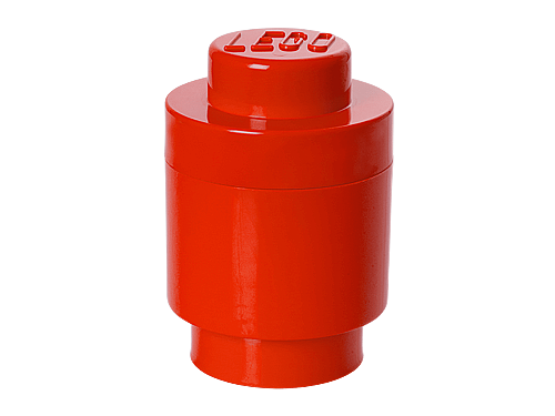 40301730 LEGO Storage Brick 1 Round Red - 1