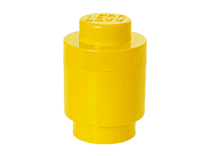 40301732 LEGO Storage Brick 1 Round Yellow - LEGO®