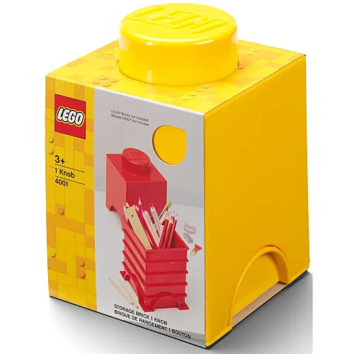 40011732 LEGO Storage Brick 1 Yellow - 1