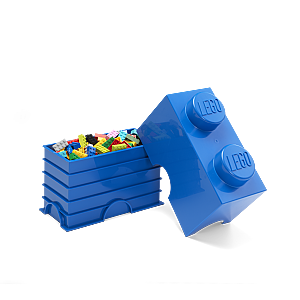 40021731 LEGO Storage Brick 2 Blue - 2