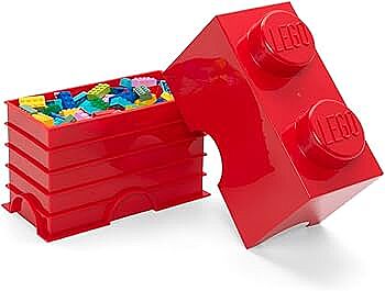 40021730 LEGO Storage Brick 2 Red - 3