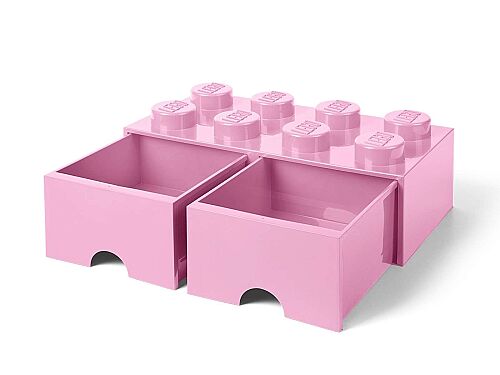 40041738 LEGO Storage Brick 8 Light Purple - 4
