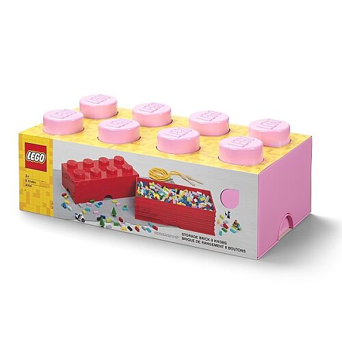 40041738 LEGO Storage Brick 8 Light Purple - 1