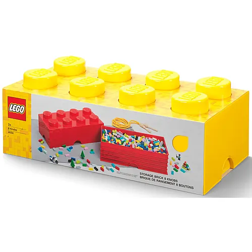 40041732 LEGO Storage Brick 8 Yellow - 1