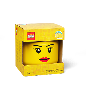 40320813 LEGO Storage Head Large Girl - 1