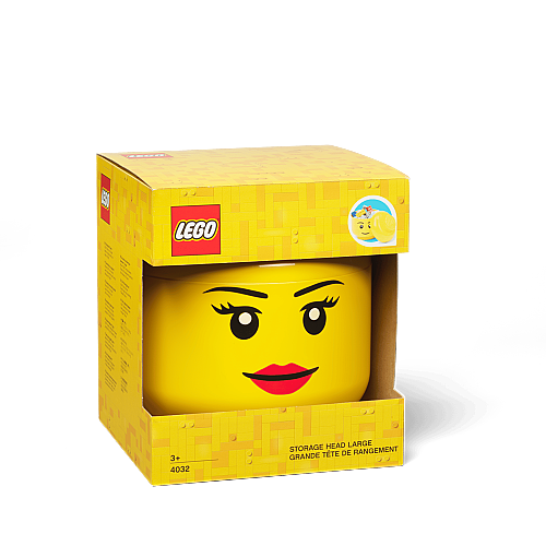 40320813 LEGO Storage Head Large Girl - 1
