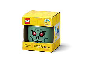 40330815 LEGO Storage Head Mini Green Skeleton - 1