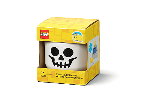 40330813 LEGO Storage Head Mini Skeleton - 1