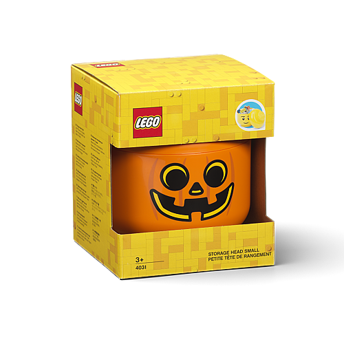40310809 LEGO Storage Head Small Pumpkin - 1