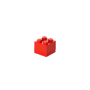 40111730 LEGO Storage Mini Box 4 Red - 1