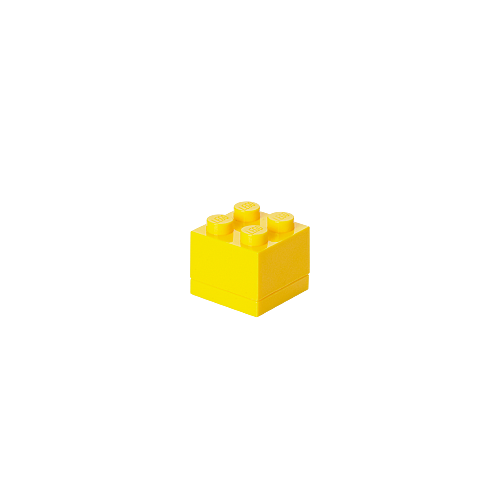 40111732 LEGO Storage Mini Box 4 Yellow - 1