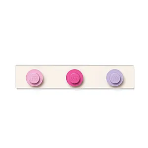 41110002 LEGO Wall Hanger Light Pink Dark - 3