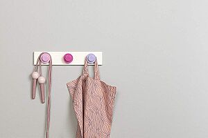 41110002 LEGO Wall Hanger Light Pink Dark - 4