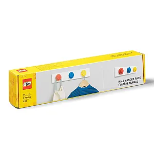 41110001 LEGO Wall Hanger Rack Red blue yellow - 1
