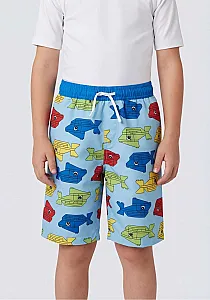 LWAIKO 301 - SWIM SHORTS 5003 • Light Blue - 4