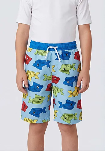 LWAIKO 301 - SWIM SHORTS 5003 • Light Blue - 4