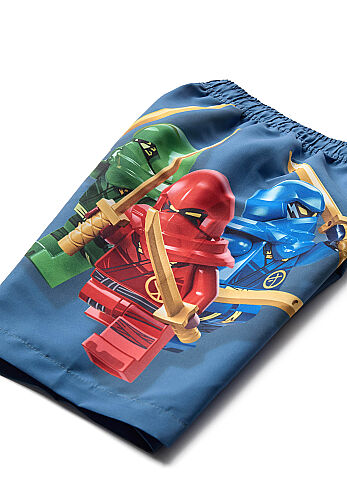 LWAIKO 308 - SWIM SHORTS 5034 • Middle Blue - 4