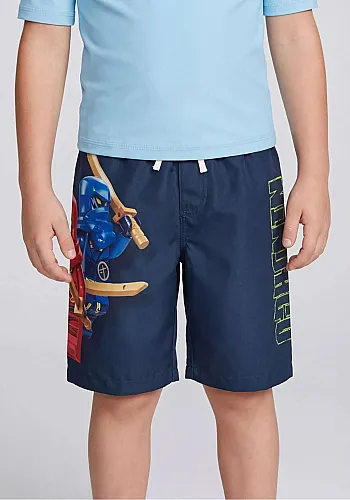 LWAIKO 308 - SWIM SHORTS 590 • Dark Navy - 4