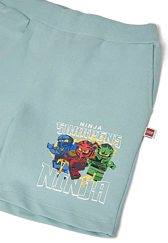 LWPINO 300 - SHORTS 8005 • Blue green - 3