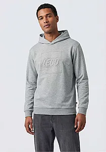LWSATO 202 - HOODED SWEATSHIRT 912 • Grey Melange - LEGO®