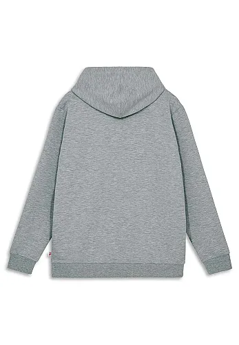 LWSATO 202 - HOODED SWEATSHIRT 912 • Grey Melange - 3