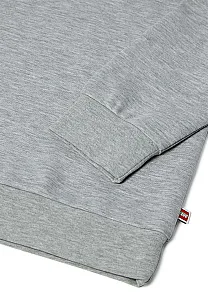 LWSATO 202 - HOODED SWEATSHIRT 912 • Grey Melange - 4