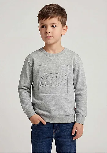 LWSKY 100 - SWEATSHIRT 912 • Grey Melange - 1