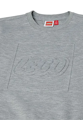 LWSKY 100 - SWEATSHIRT 912 • Grey Melange - 3